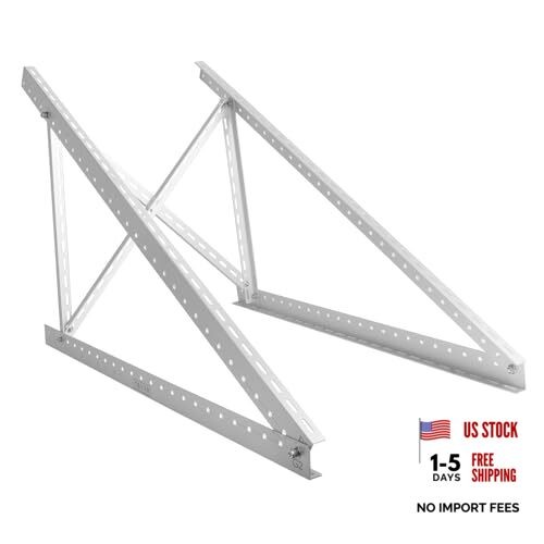 45" Solar Panel Mount Bracket for 100-400 Watts Solar Panel with Enhanced