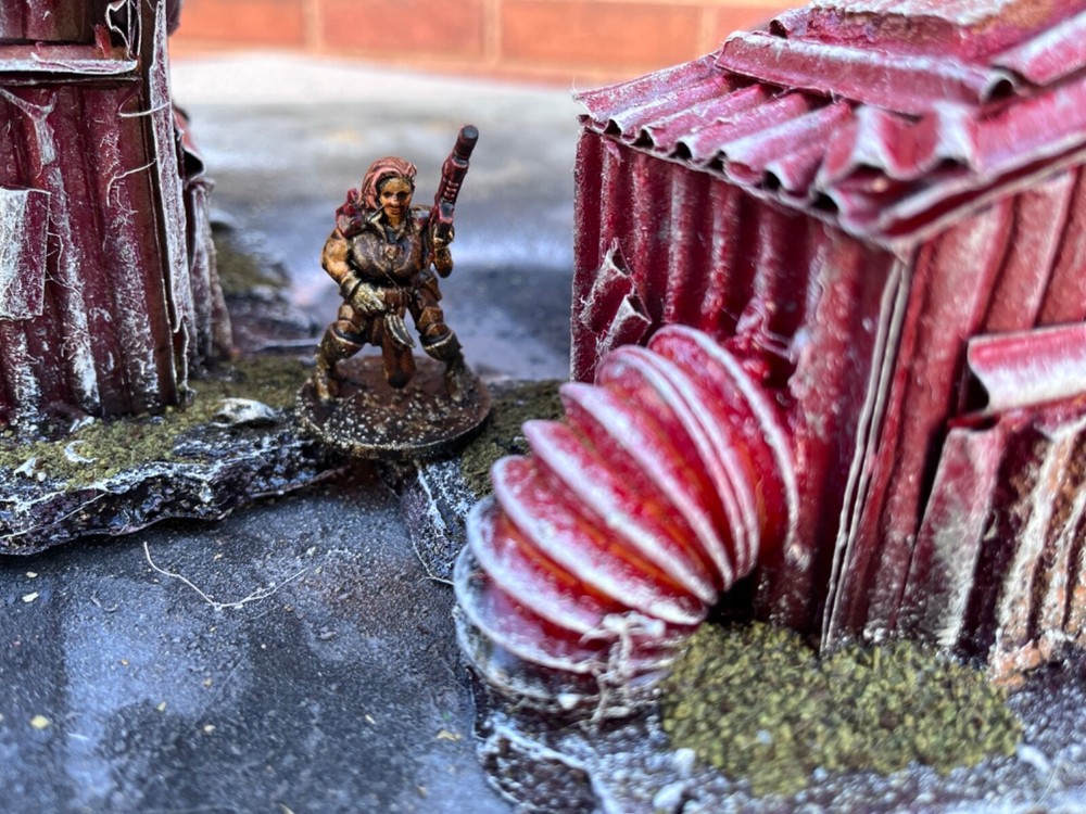 Sci-Fi Terrain pieces 26 – Tabletop Gaming scratch built.