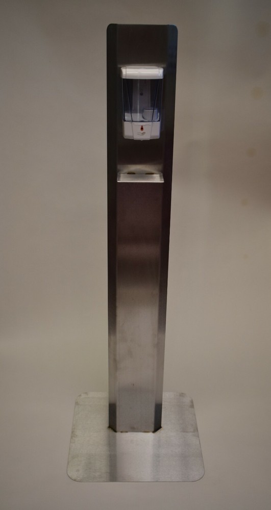 Hand Cleaning dispenser Stand”,