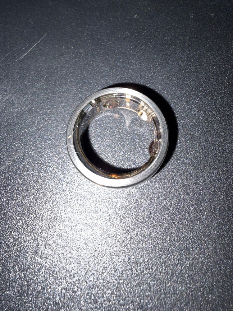 Oura Ring Gen 3 — Brushed Titanium Size 6