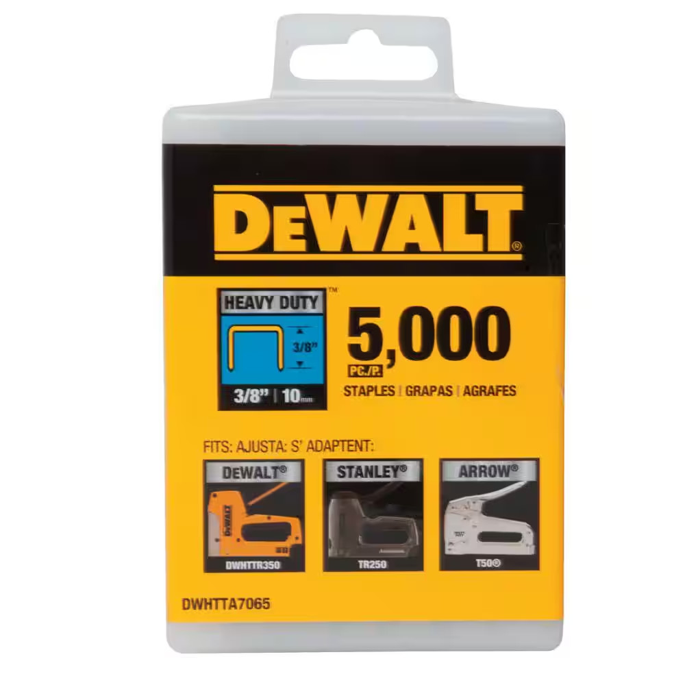 3/8 in. Heavy Duty Staples | 5000 per Box