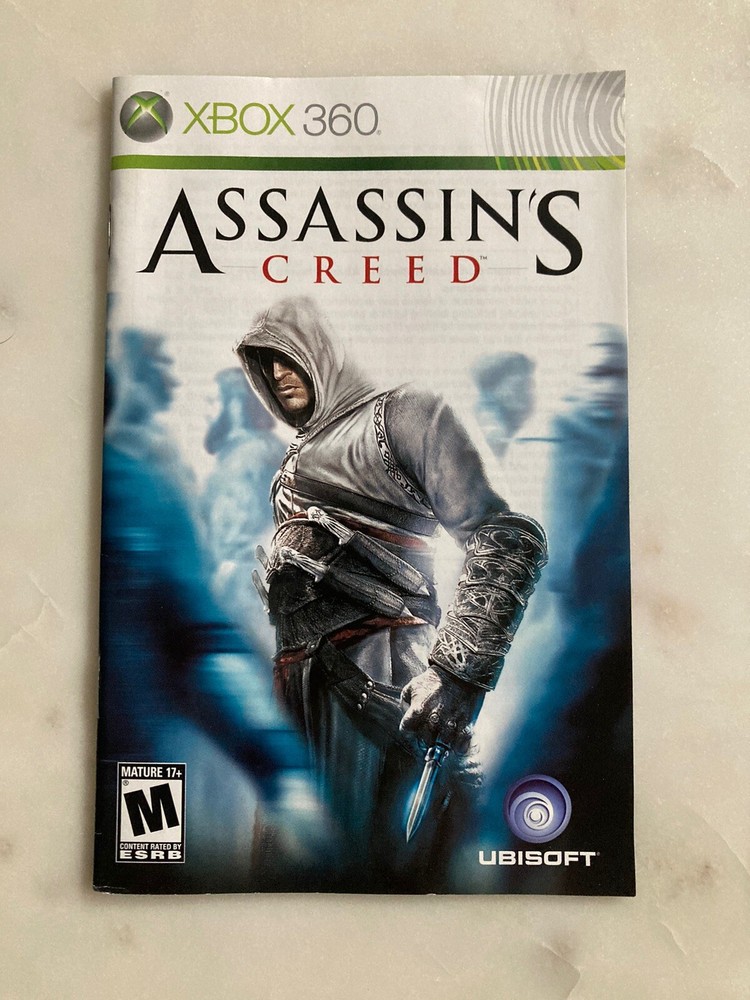 Assassin's Creed  |  Xbox 360  |  Manual Only