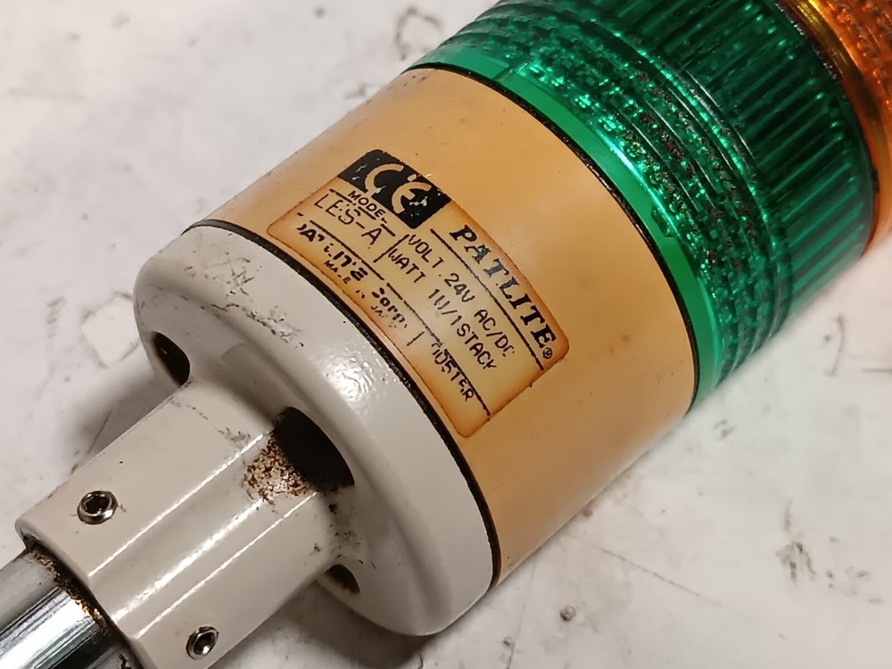 Patlite LES-A Warning Light Stack Light 24v AC/DC Red Green Yellow