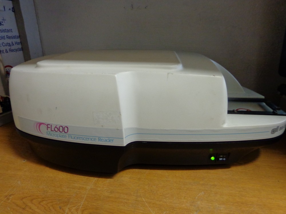 BIOTEK MODEL FL600 MICROPLATE FLUORESCENCE READER (Power Test Only)