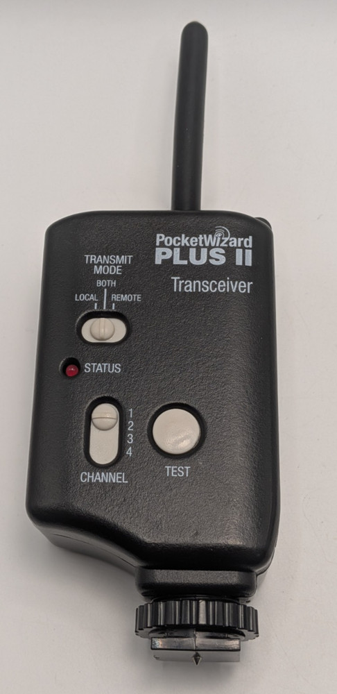 PocketWizard Plus II Transceiver Tested with Batteries