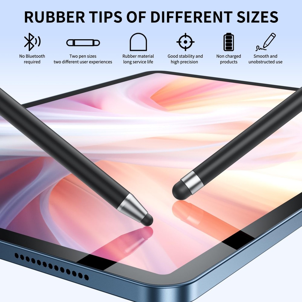 10Pcs Stylus Pen for Touchscreen Devices - Universal Compatibility