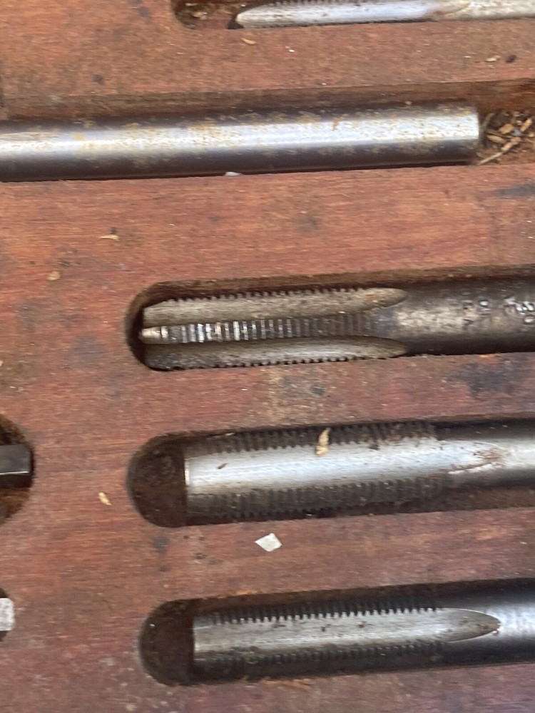 Vintage Tap Set W/ Case