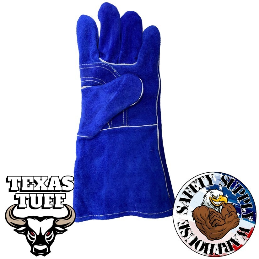 Blue Side Select Cowhide Welder's Glove Left Hand Only Single Glove