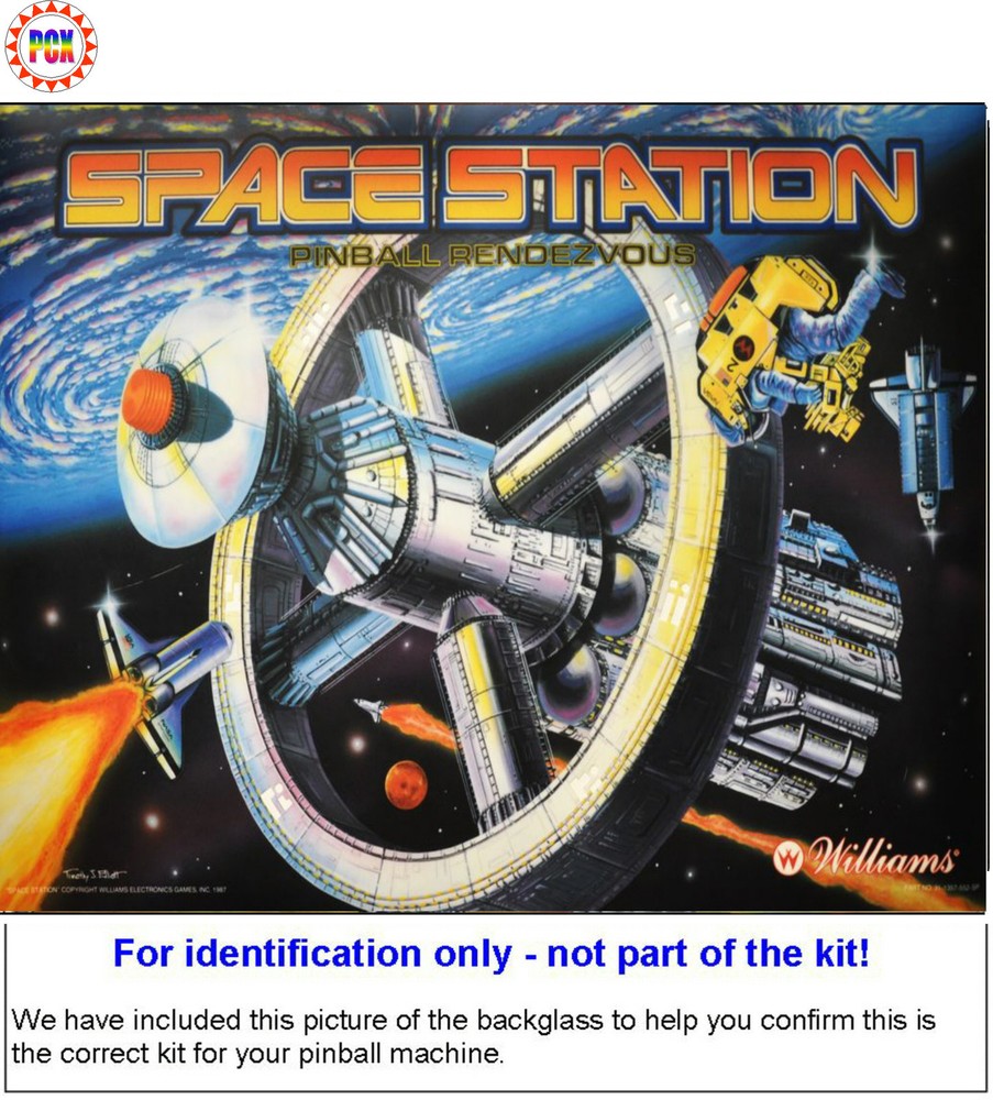 1987 Williams Space Station Pinball Tune-up Kit