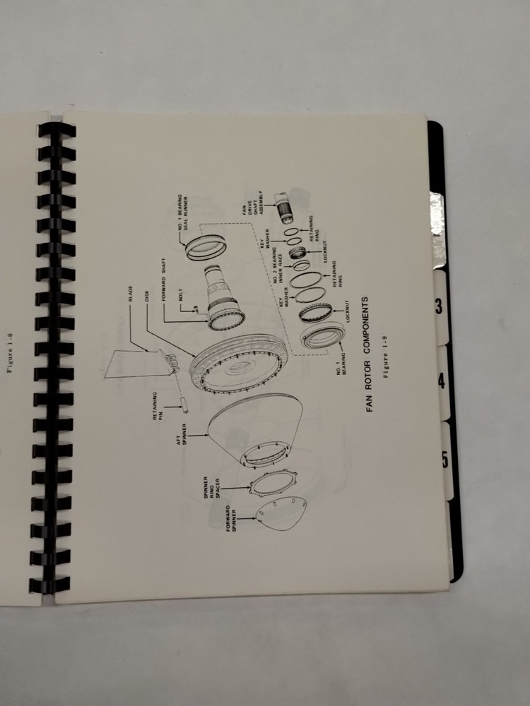 General Electric Model TF34-100 Training Guide March 1979-Original