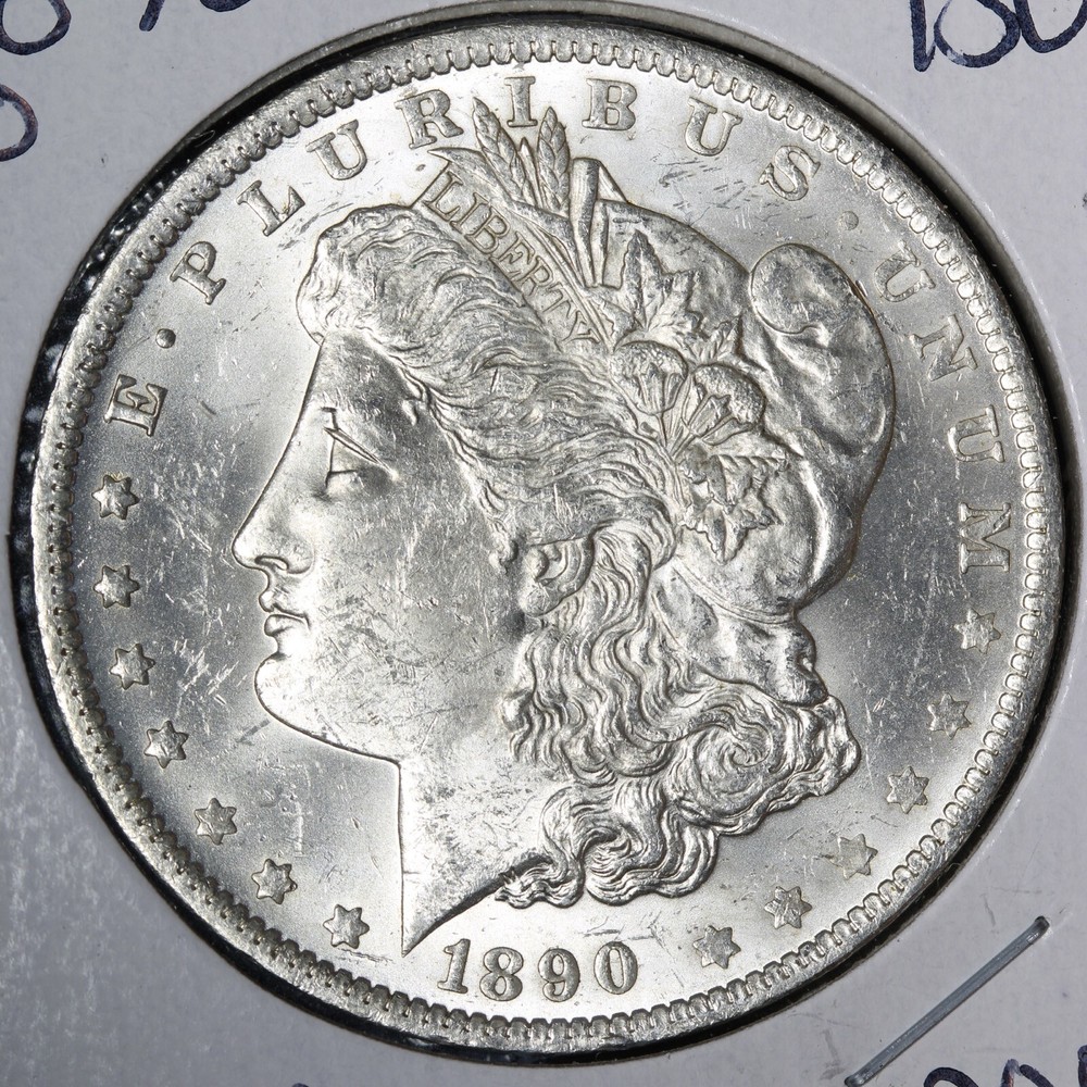 1890-O Morgan Silver Dollar BU *UNCIRCULATED* MS E383 XTCCA