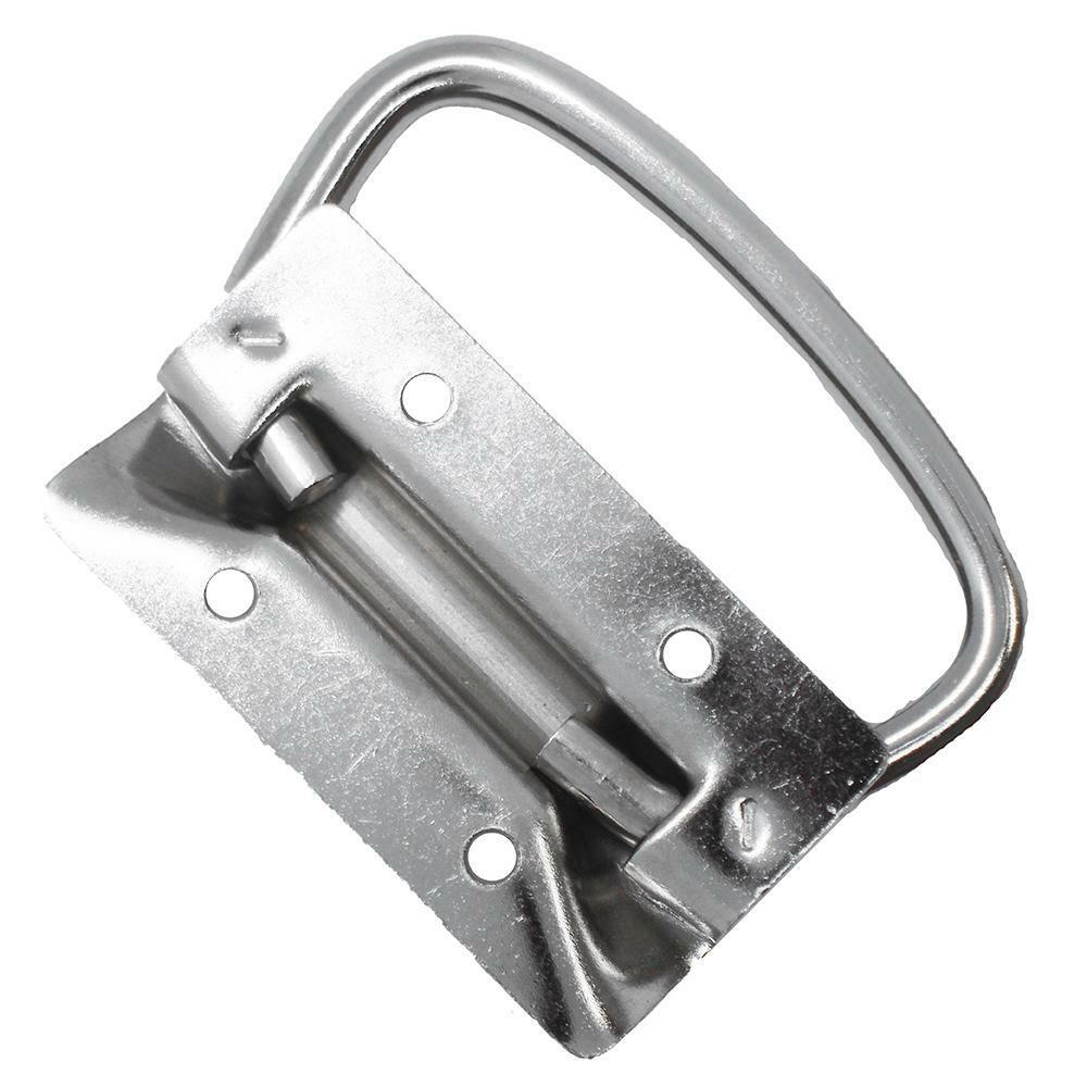 2 Pack of Chrome Surface Mount PA DJ Chest Case Handles