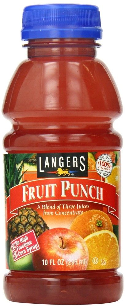 Fruit Punch, 10 Fl Oz (Pack of 12)