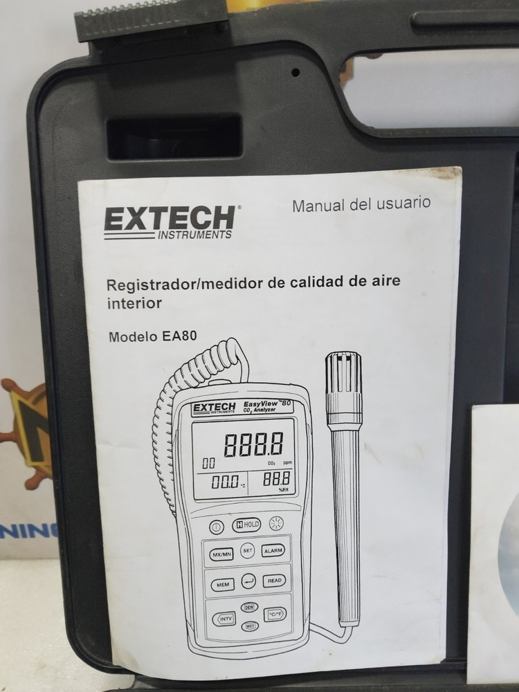 EXTECH EASYVIEW 80 CO2 ANALYZER