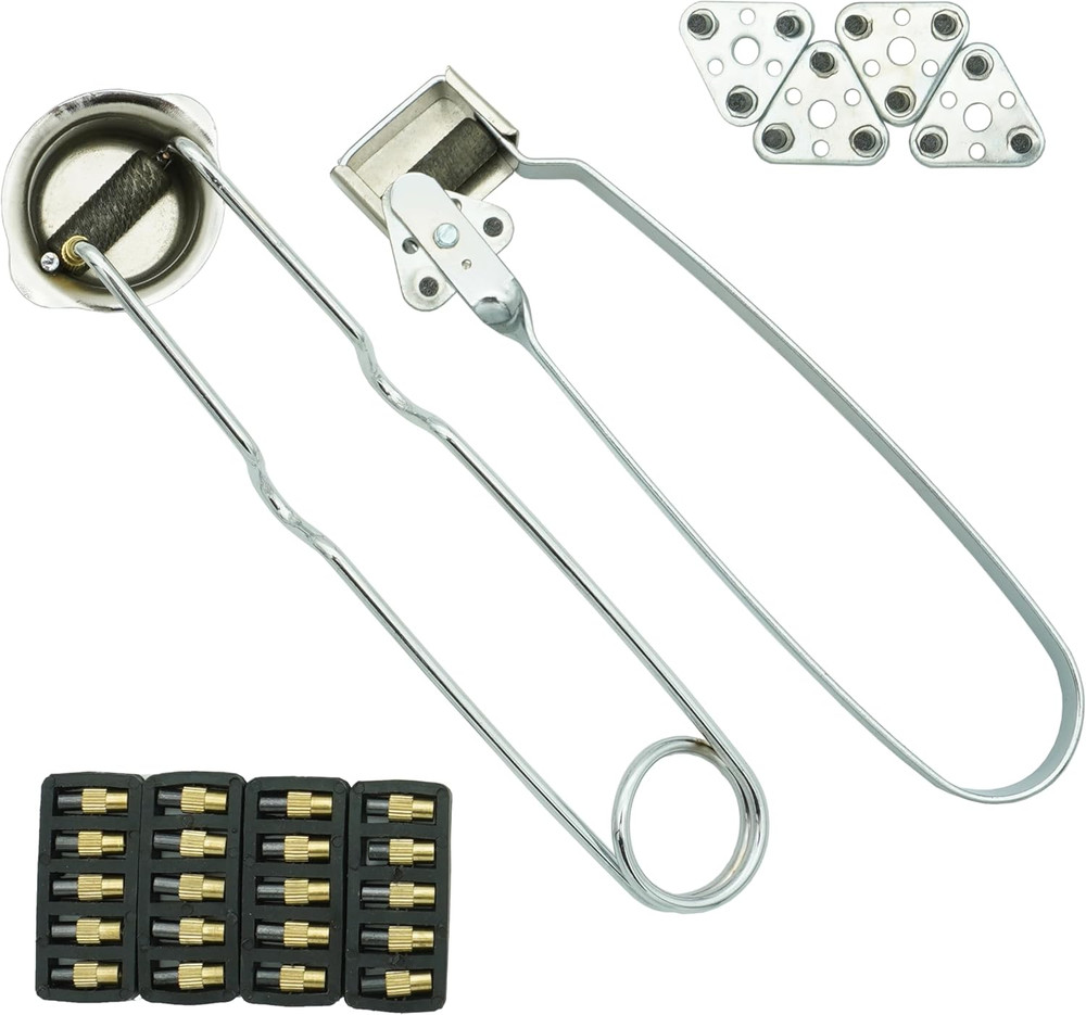 Torch Striker Set, Single Spark Lighter and Triple Flint Torch Striker, with Ext
