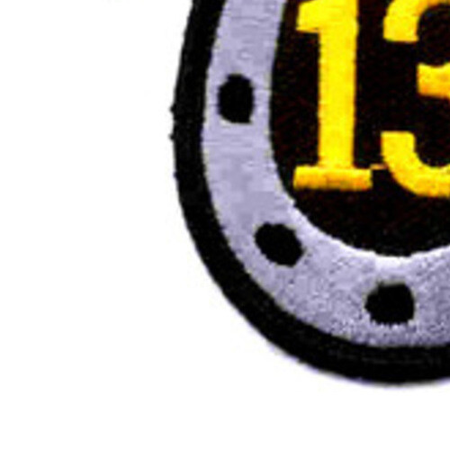Rivron 13 River Assault Squadron Thirteen Patch Horseshoe