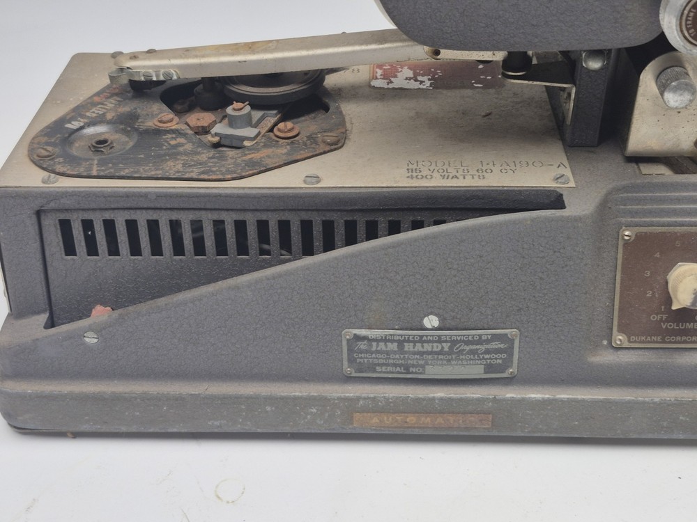 DuKane Micromatic Model 14A390E Classroom Projector/Turntable