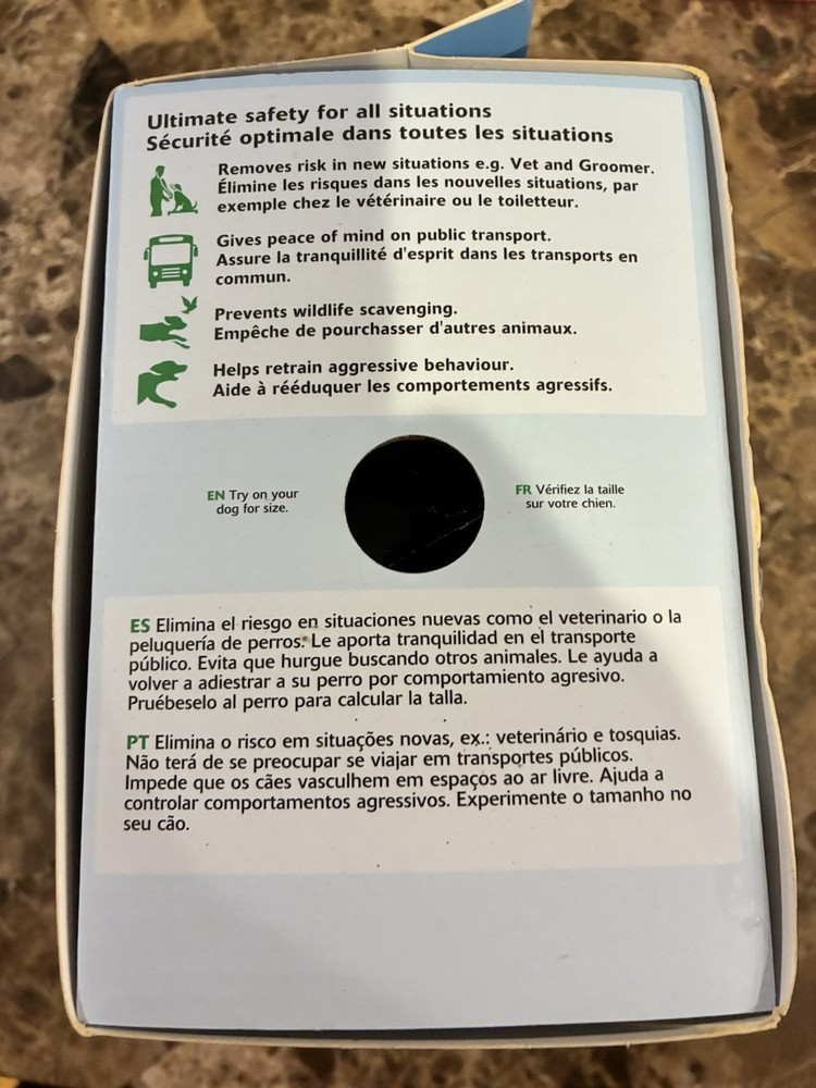 New Baskerville Ultra Basket Muzzle Size 6 $37 Retail