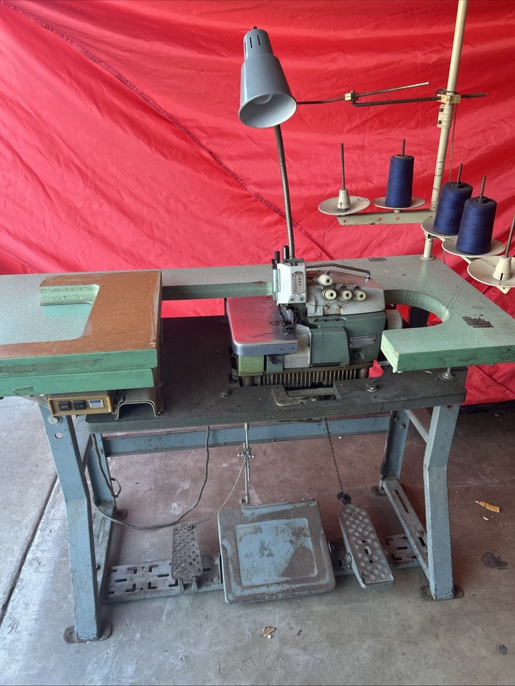 Used Wilcox And Gibbs Three Thread Sewing Machine
