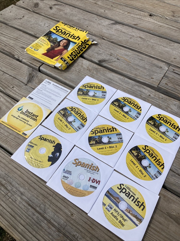 Instant Immersion Spanish Language Learning Program. Topics Level 1, 2 & 3