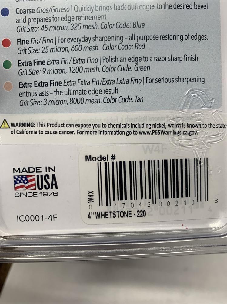 DMT Diamond Sharpener Extra Coarse Leather Sheath 4" W4X