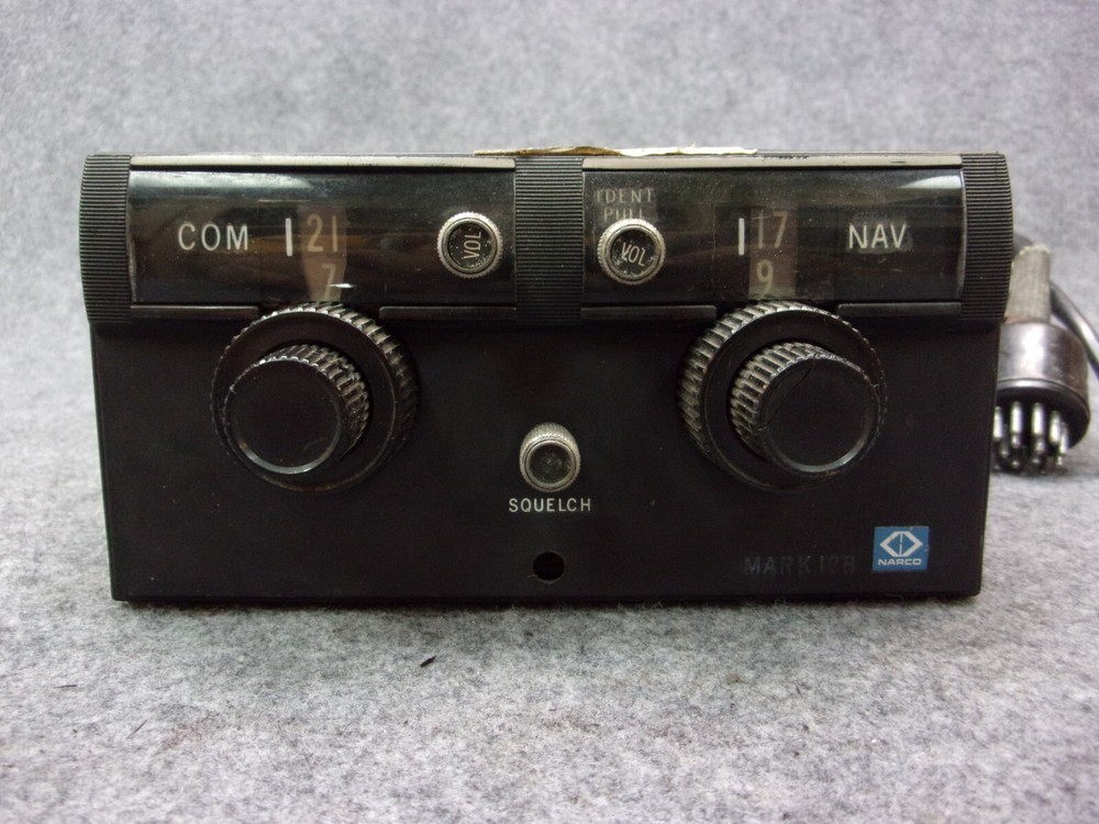Narco Mark 12B CN195B NAV/COM With Tray