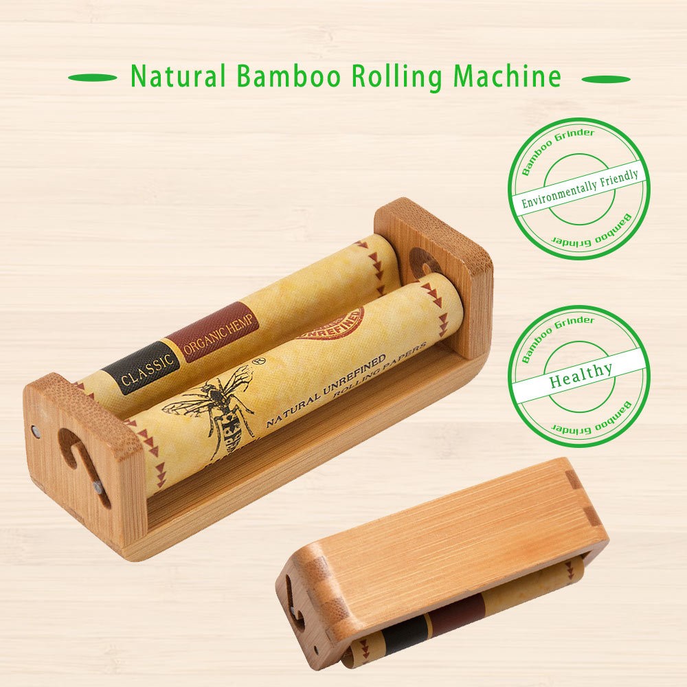 HORNET Rolling Machine 78MM Eco Bamboo Manual Cigarette Roller Maker