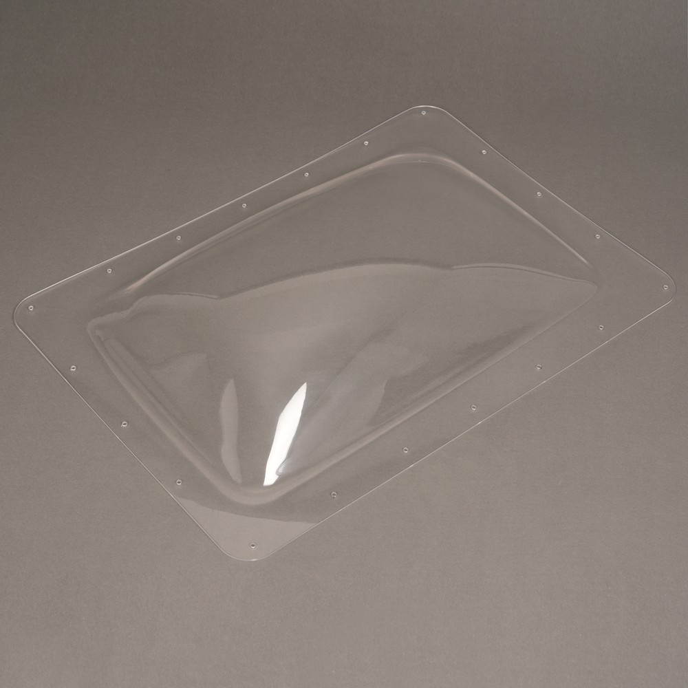 26"x18" Clear RV Skylight Cover For Travel Trailer RV Camper Truck Plastic 01820