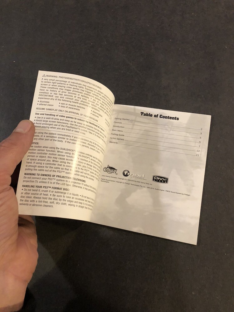 deadliest catch ps3 Manual Only