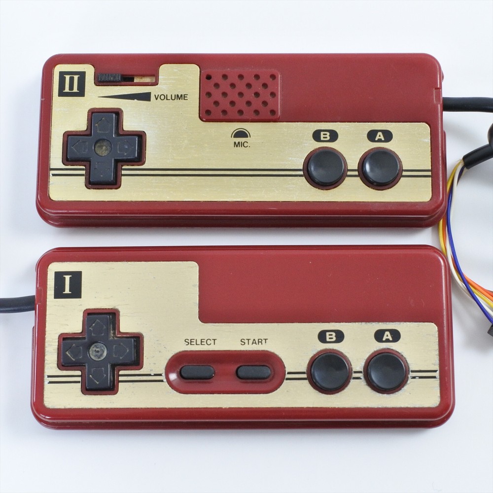 Famicom Pair of Controller Nintendo Original Control pad For Replacement 2867