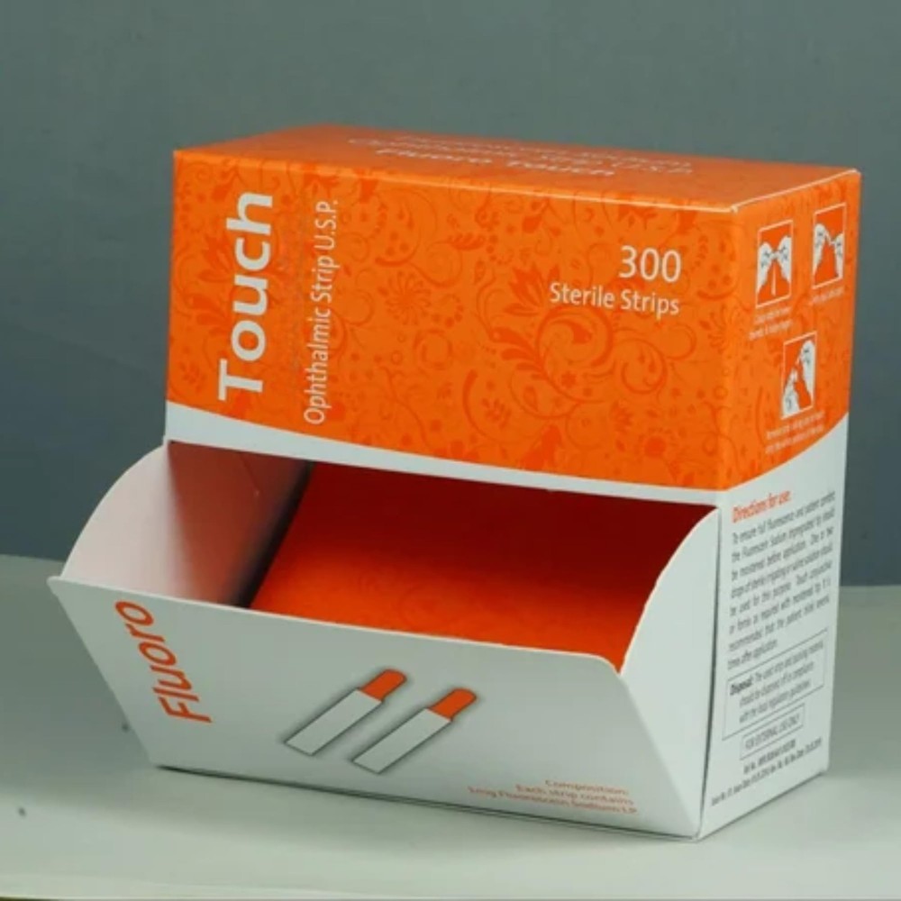 Ophthalmic Fluoro Touch Strips Pack of 300 Strips