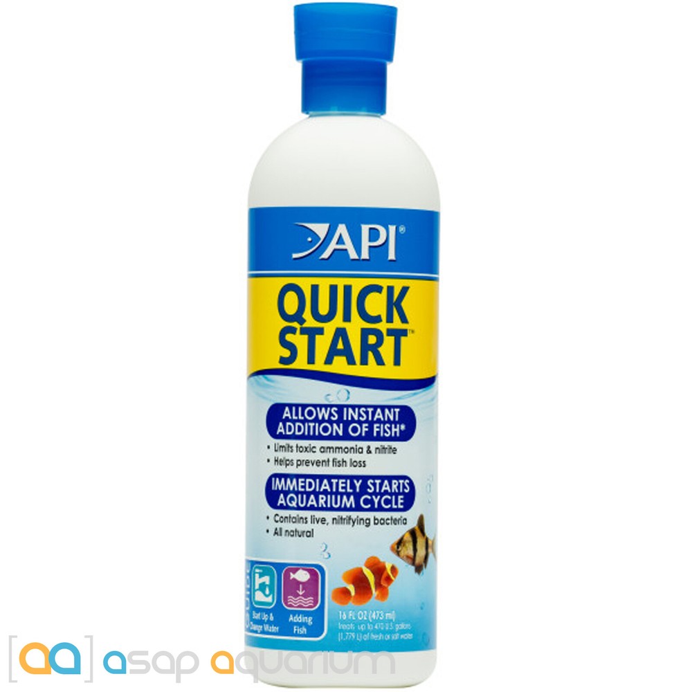 API Quick Start 16oz Freshwater and Marine Aquarium Rapid Cycle Starter
