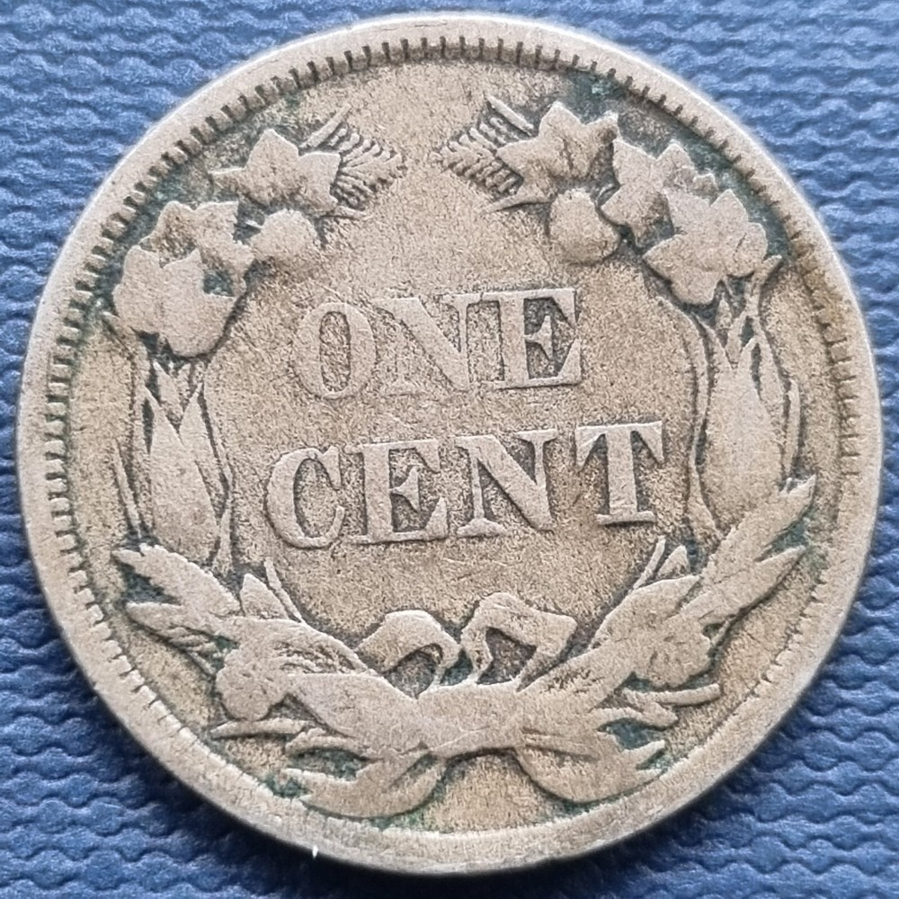 1858 Flying Eagle Cent 1c Circulated #84072