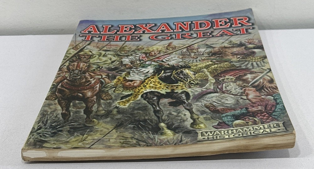 Alexander the Great Warhammer Historical OOP Warhammer Ancient Battles Signed