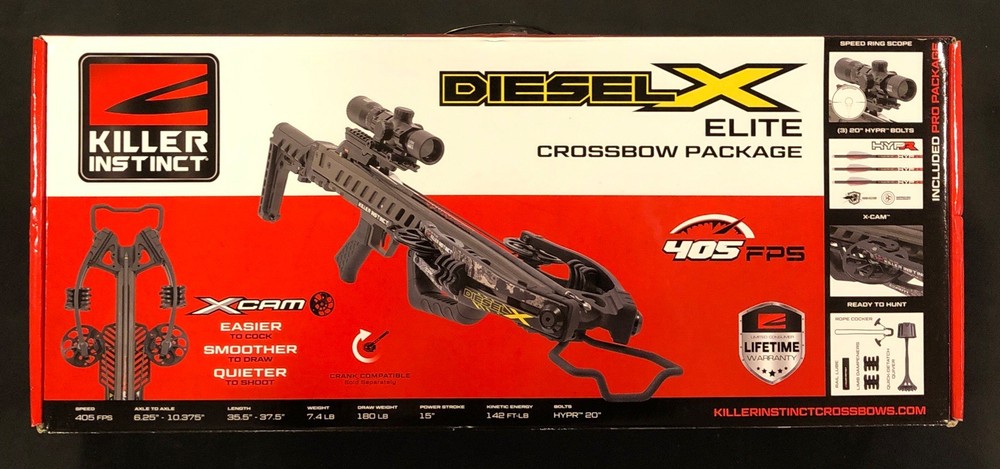 KILLER INSTINCT Diesel-X Crossbow Elite Package (2089-E)