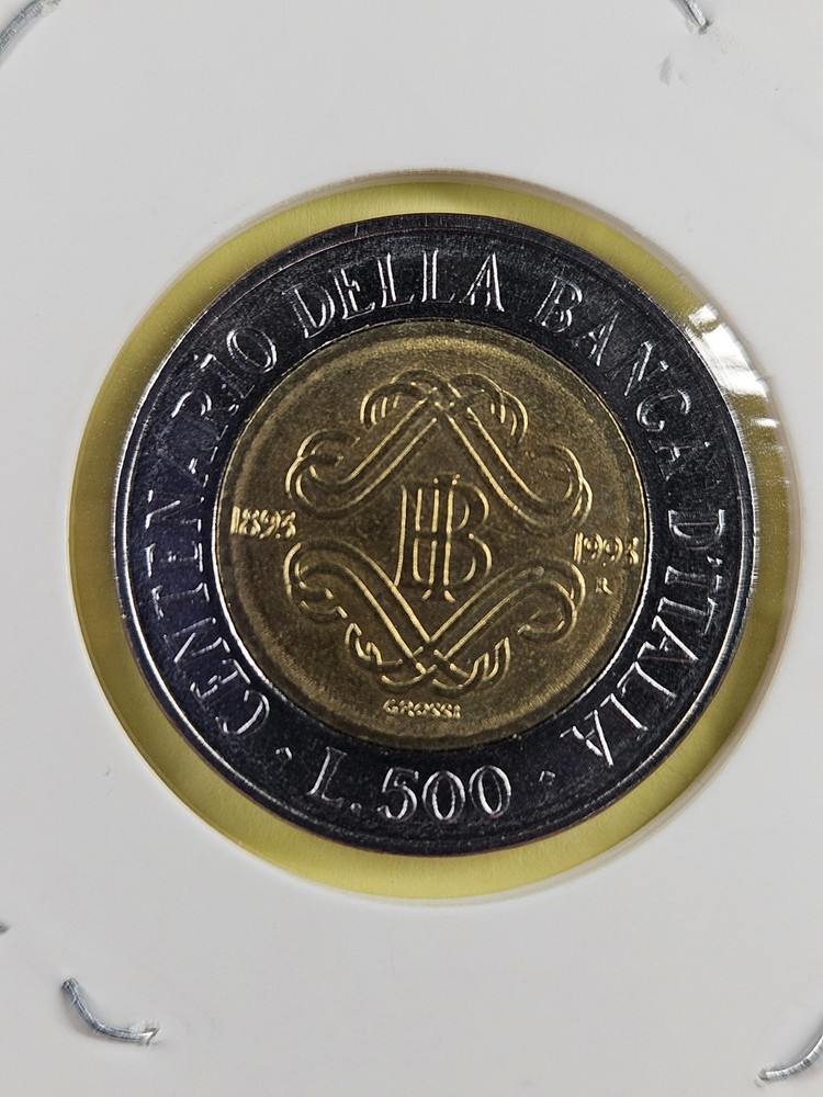 COINS - ITALY - 500 LIRA 1993