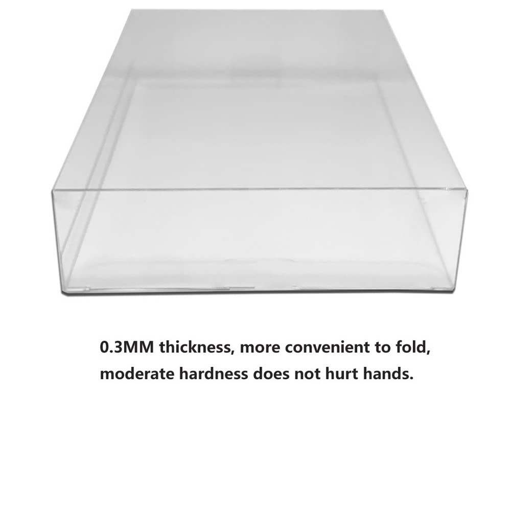 CHILDMORY 10PCS Box Protector Case Sleeve Display Box Protective Case for Mas...