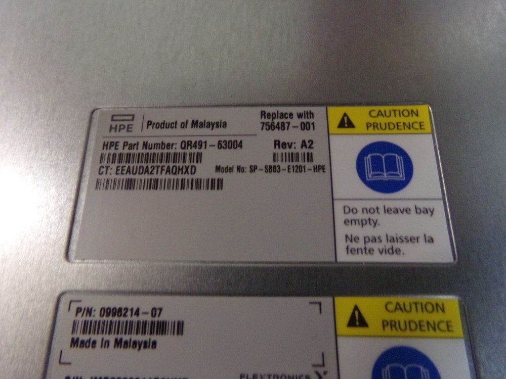 HP QR491-63004 Storage Disk Array Controller 0996214-07 MNF: 2018