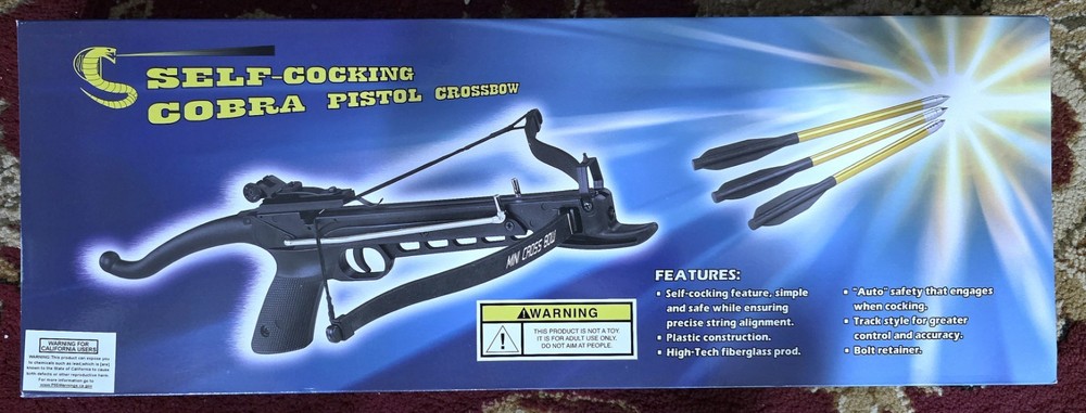 Cobra-System Self-Cocking-Pistol Crossbow