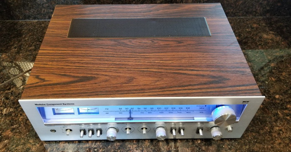 Vintage Modular Component Systems MCS 3223 Stereo Receiver tested