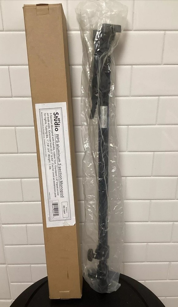 Camera Monopod Support RPS Studio 3 Section With Handle Model RS-3301 Aluminum