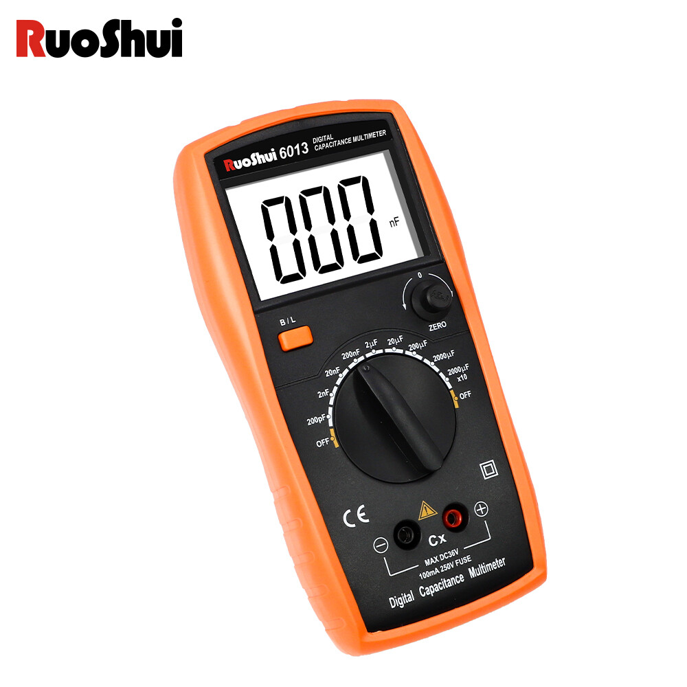 Digital Capacitance Multimeter Multi Tester Electrical Tools AC DC