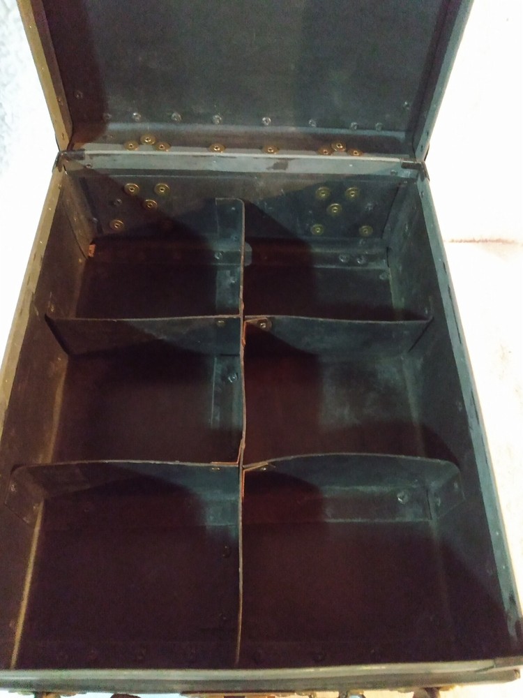 Black Small Suitcase Briefcase Excelsior Case Chest Vintage