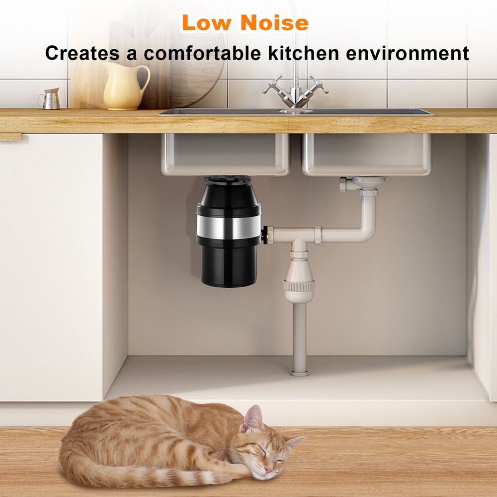 Garbage Disposal 3/4 HP Continuous Feed