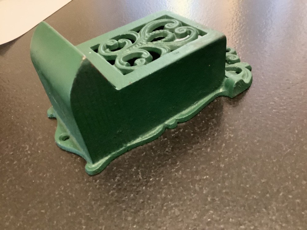 Vintage Wilton Cast Iron Wall Match Holder