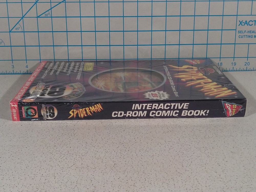 Vintage Spider-Man Interactive CDROM Comic Book #1, Marvel 1995