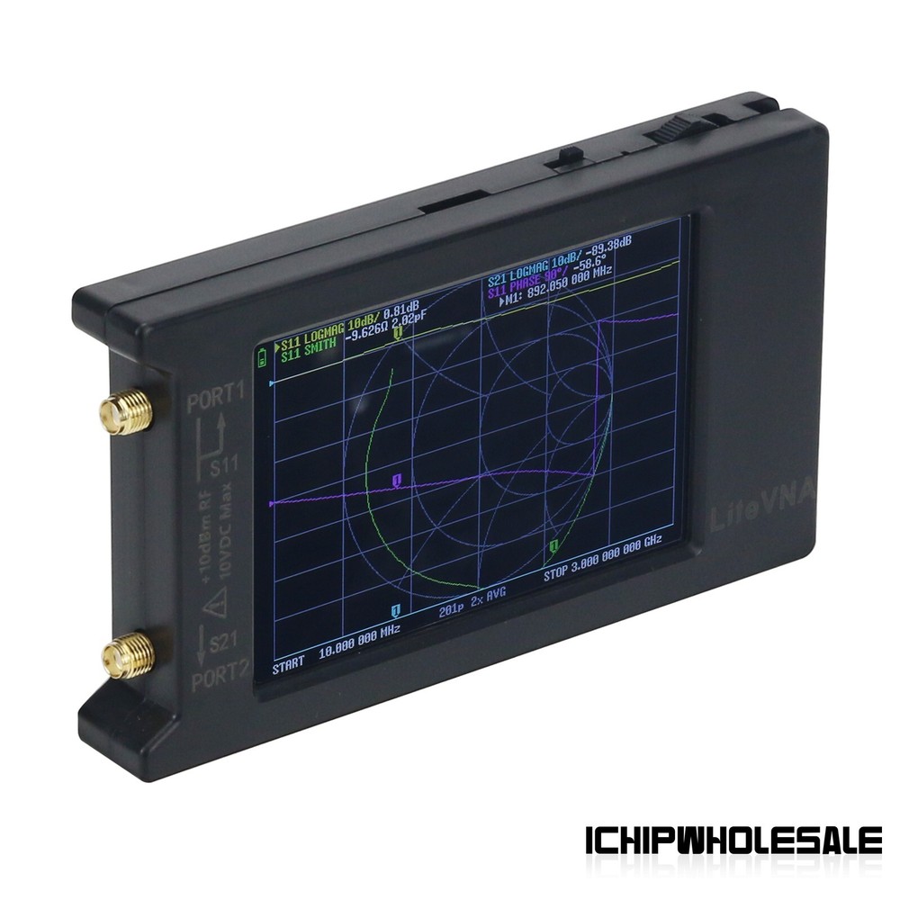 LiteVNA-64 VNA Analyzer 50KHz-6.3GHz Vector Network Analyzer Antenna Analyzer