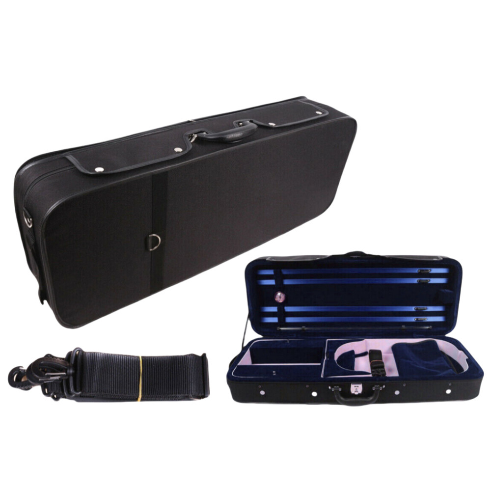 15-16 Inch Advance Viola Case straps bow holders soft cloth inside Lightweight