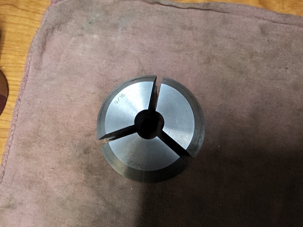 Hardinge  9/16" 22D Round SMOOTH Collet  HARDINGE 22d  .562