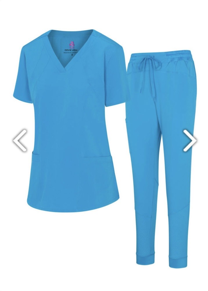 scrub sets women stretch jogger